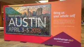 Globoforce Work Human 2017 Live Print Mosaic