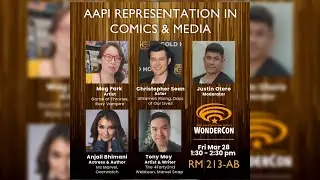 AAPI Representation in Comics and Media Panel at WonderCon 2025