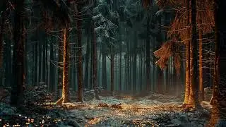 Forest of Embers Beneath the Trees