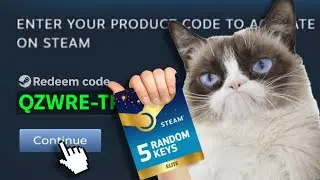 I bought RANDOM STEAM keys one more time