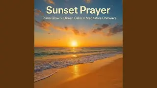 Sunset Prayer｜Piano Glow &times; Ocean Calm &times; Meditative Chillwave