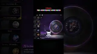 FF 3rd anniversary Lobby song 🗿💀 #freefire