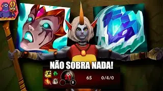 Me fizeram jogar de SORAKA TOPLANE ( e n&atilde;o sobrou nada pro JAX!! ) | O MALUCO TOP