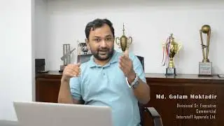 Mr. Moktadir Speech, Interstoff Apparels