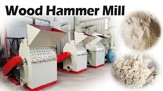 Wood Hammer Mill Full Review | Wood Waste is Easily Pulverized!
