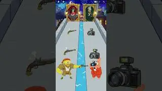 Hero SpongeBob Vs Villain Patrick Star #shorts #shortvideo #funny #games #game #cartoon #choose