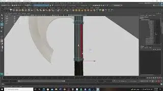 Modeling a Stylized Axe Handle in Maya