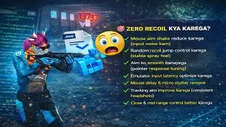Ultimate AIM Optimizer + FPS Boost  Mouse Lag Fix 🔥 Zero Delay Fixed Forever ! Full PC optimizations