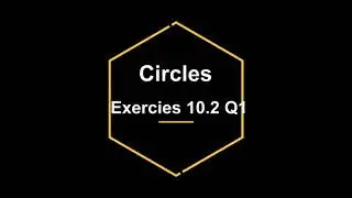 CLASS 9 | Chapter 10 | CIRCLES | Exercise 10.2 Q1 | NCERT