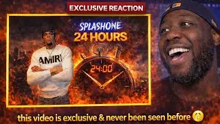 HE ALLOWED ME TO REACT TO HIS MUSIC VIDEO THATS NOT EVEN OUT! SPLASHONE -24 HOURS (Reaction)