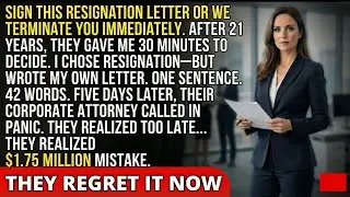 How I Turned a Forced Resignation Into $1.75M Win - Revenge Story
