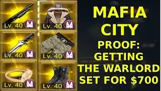 Warlord Set for $700 - Proof - Mafia City