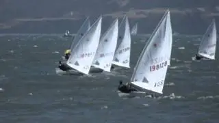 2011 LASER WORLDS-- RADIAL MASTERS FLEET STARTING LAST RACE OF REGATTA