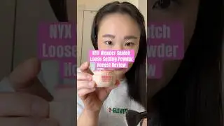 Честный отзыв о рассыпчатой ​​фиксирующей пудре NYX Wonder Snatch #макияж #grwm