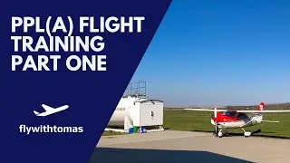 PPL(A) flight training - beginning in school and first flight experiences | 4K