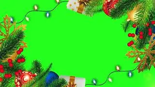 Christmas Frame background animation HD