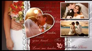 Свадебный альбом. Wedding album. Скачать проект Photodex ProShow Producer.