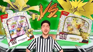 What's Better to Buy? Zapdos VS Alakazam 151 Pokemon Collection Boxes