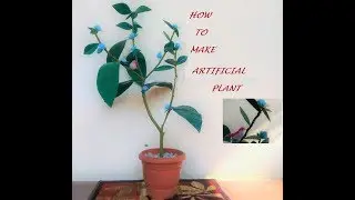 How to Make #Artificial Plant at Home |#DIY | #Easy and #Simple | #Home Decor