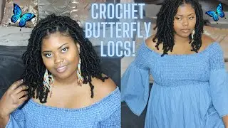 Butterfly Locs Crochet! No Wrapping! Niseyo Hair