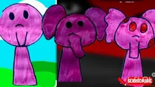 #Sprunki OC Emoji 120 Elly Phases #Drawing Art incredibox....