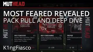 Madden Mobile | MOST FEARED REVEALED - Pack Pull and Deep Dive!