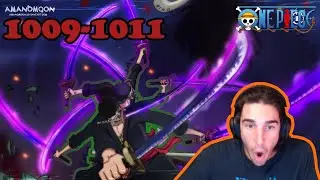 One Piece Chapter 1009-1011 Live Reaction and discussion - ZORO THE CONQUEROR!