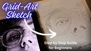 Grid-Art Sketch Drawing Outline | Guide for Beginners | @Artist-Deepkaran 