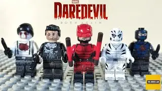 LEGO Daredevil: Born Again G0142 Set Bootleg #lego #daredevil #bullseye #marvel #punisher #muse