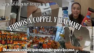 Fuimos a Coppel y Walmart || Buscando cosas para la casa || saqué la decoración que tenía guardada