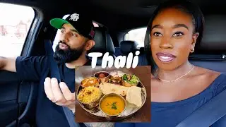 We wanted to go to India for food but.. this will do..