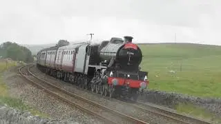 LMS 45596 Bahamas On The Settle and Carlisle at Selside Shaw- The Waverley