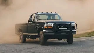 Obs F250 hooning compilation in Mexico (Thatgreen7.3)