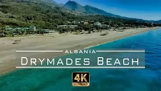 Drimadh Beach, Dh&euml;rmi - 🇦🇱 Albania [Drone Footage] 4K