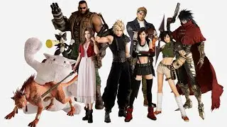FF7 REBIRTH : TIFA x RED XIII x YUFFIE VS GILGAMESH VR [ STYLISH / NO DAMAGE ] 