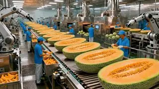 The Secret Life of a Cantaloupe: Inside a Modern Fruit Factory