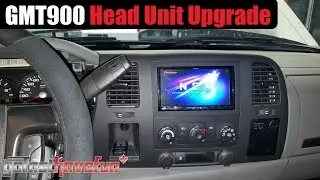 Расширенная установка головного устройства Idatalink Maestro для автомобилей Chevy Silverado и GM...