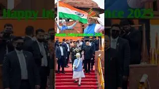 🇮🇳 Happy Independence Day 2025 | Narendra Modi Speech & Celebration | #India