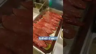 Anyone can cook series #4 Bistro steak in the making #shortsvideo