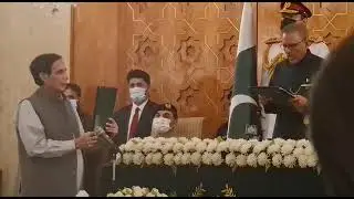 Ch Pervez Elahi Oath take ceremony