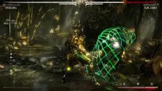 MKX Cyrax 52% corner combo