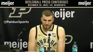 BoilerBall Postgame Press Conference | vs. Minnesota