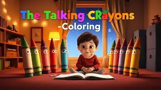 The Talking Crayons - Coloring Adventure 🎨 | Fun and Creative Learning for Kids | Baby World