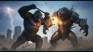 King Kong vs Monster &ndash; Full Battle With No End, Action-Packed to the Last Second! Unmissable!