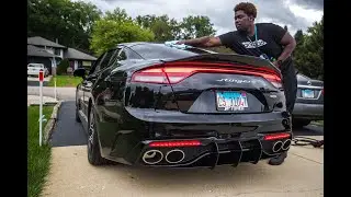 PAPA GETS A PROTOTYPE DIFFUSER FROM TUSCANI CUSTOMS! *2022 KIA STINGER