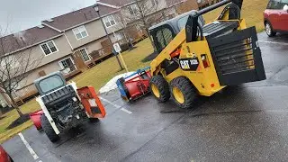 Both my skid steers froze solid with gelled fuel during winter storm