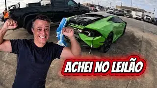 FUI NO LEIL&Atilde;O ATR&Aacute;S DE UM NOVO CARRO para IMPORTAR PARA O BRASIL  . &ldquo;Melhor que NETFLIX&rdquo;
