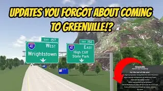 *НОВОЕ* Обновления шоссе Гринвилл и ДРУГИЕ ФУНКЦИИ Вы забыли Roblox