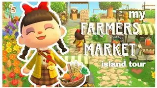 My Farmers Market Island | ACNH Island Tour