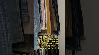 Denim Fabric #denim #denimjeans #jeans #factory #manufacturing #fabric #craft #fashion #trending